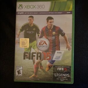 FIFA 15 for Xbox 360 - Green Case